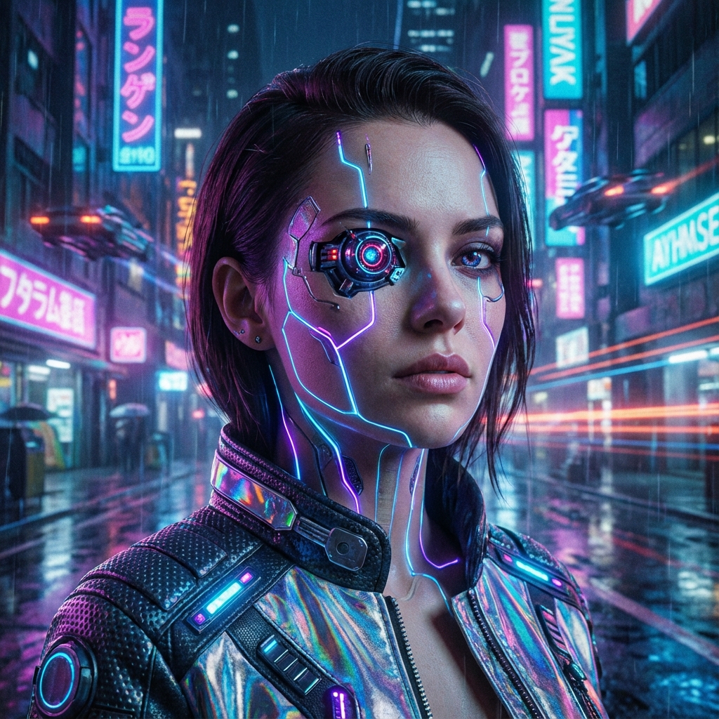 Cyberpunk Avatar Generation